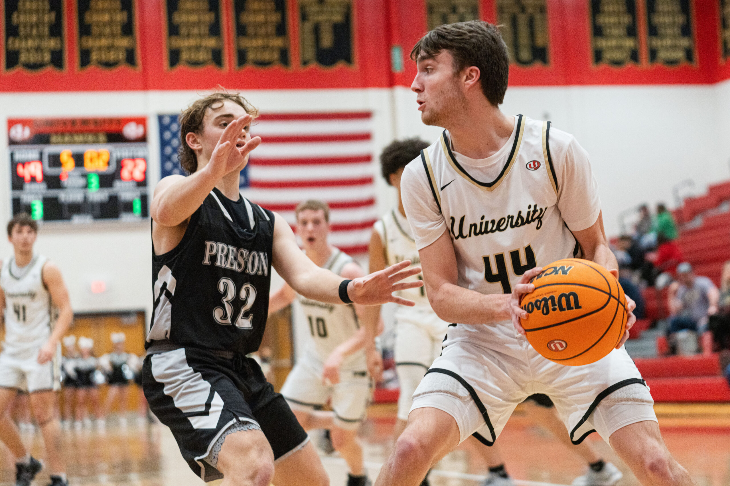 Hawks start fast, take down Knights in section semifinal